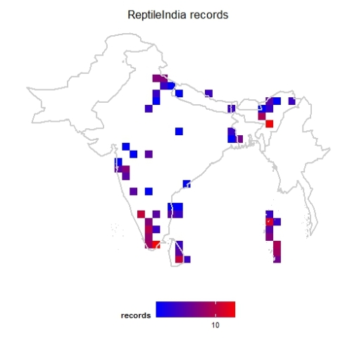 ReptileIndia mapgrid